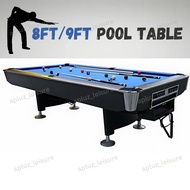 8FT / 9FT Premier Series Pool Table (Slate Top) - With Automatic Ball Back System [Ready Stock]