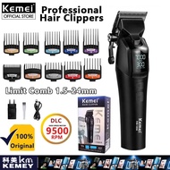 Kemei KM-1858ปัตตาเลี่ยนมืออาชีพปรับได้ไฟฟ้าไร้สาย Usb แบบชาร์จไฟได้ร้านตัดผมชายเครื่องตัดแต่งทรงผมใ