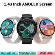 HK85 Smart Watch Women Men 1.43inch AMOLED Screen Waterproof Bluetooth Call Sport Fitness Tracker NFC Smartwatch for Android IOS