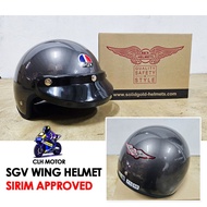 [Sirim Approved] SGV WINGS HELMET-Grey