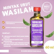 Minyak Urut Wasilah Gabungan Herba Melayu dan Cina |Minyak Saraf, Sendi dan Otot (60ML)