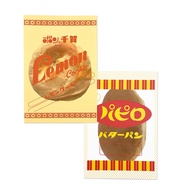 日本 FRONTIER 明信片組/ 在地麵包系列/ 第1彈/ 愛知縣檸檬餅乾u0026奶油麵包/ 2入
