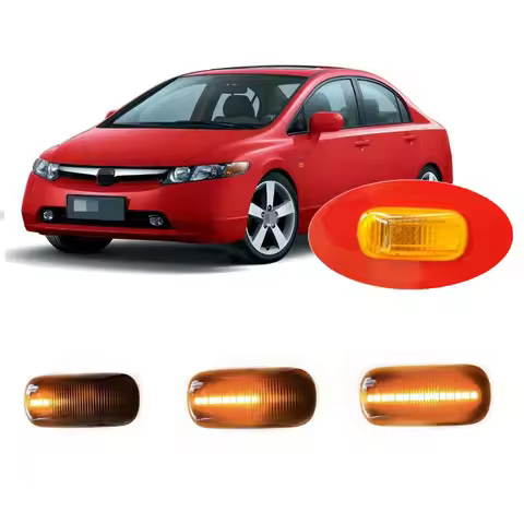 Fit for Honda Civic MK7 VII EM EU EP EV ES ET MK8 VIII FA FD FN FK Dynamic LED Indicator Side Marker
