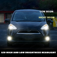 FOR Toyota Sienta 6500k White 9005 H11 HB3 T15 T10  LED Headlight / Fog Light Bulb Reverse Pole Ligh