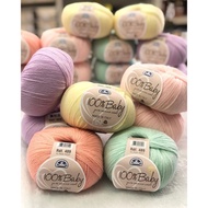 Art. 489 -  DMC 100% Baby Wool Merino Yarn for Knitting / Crochet Original DMC Made in Italy