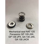 Mechanical Seal NAT 125 JP Pump Panasonic GP-129 JXK GA-130 JAK, GP-129 JPX, GA-130 JACK