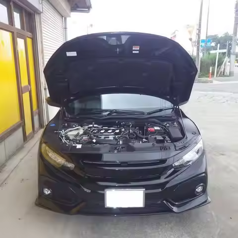 Damper for 2015-2021 Honda Civic hatchback FK7 Front Bonnet Hood Modify Gas Struts Lift Support Shoc