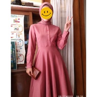 Busui Umbrella Dress (Preloved) LD 98cm Front Buttons