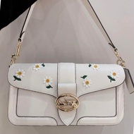 ‼️現貨 Coach Tabby Georgie bag With Daisy Embroidery shoulder bag C3594 tabby 26