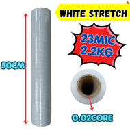 White / Black Stretch Film Wrapping / Pembungkusan filem regangan 白色保鲜膜/黑色保鲜膜 50CMx2.2KGx0.2CORE