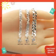 💥HARGA KILANG💥 #BBG-PY Kids Curb Bracelet-Sterling Silver 925 (Bangle/Rantai Tangan Budak) Original