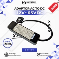 12V-65VDC 1.2A 58W Adapter Model PLS48-1200-FS-F AC to DC Stepdown Adapter Stable and Practical Outp