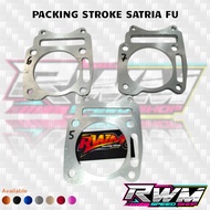 STROKE BLOCK PACKING STROK BLOCK PACKING SATRIA FU ALUMINUM BLOCK 45 6 7 MM