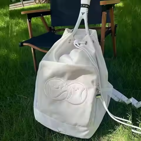 Tennis Bag Backpack Portable Large Capacity Tennis Racket Bag Sports Badminton Bag Racquet Sport Pac