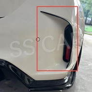 HONDA CIVIC ' FL5 ' ONLY CAN'BE FITIN FL5 BUMPER  - REAR CARNARD - MATERIAL FIBRE - WITH GLOSS BLACK