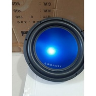 12 inch embassy es-1228c double coil car subwoofer