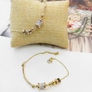 BV Premium Titanium Gemstone Chain Bracelet | Premium Anti-Rust Titanium