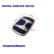 CPAO HONDA Car Logo Emblem Car Front Grille Emblem Logo Rear Trunk Badge Sticker (High Quality)