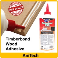 [V-Tech ] Timberbond 756 Extra Strong & Lasting Wood And Parquet Adhensive 500g  (Dry Clear Colour)