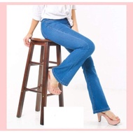 Seluar Jean's Bootcut/flare Women Jeans good quality Kain bergetah tarbaik 🔥 Baru Sampai 🔥Good Quali