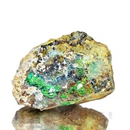 Arsenic Copper Calcium Stone/Arsenic Calcium Copper Ore No. 0528-32 Conichalcite~Promote Grounding R