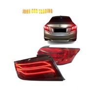 Toyota Vios 2013~2018 Led Lightbar Mercedes Tail Lamp Lampu Belakang NCP150 Smoke /Red With Signal R