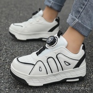 Roller Skates Girl 4 Wheels Sneakers Kid Fashion Casual Sport Quad Skates Children Skating Shoes K7W