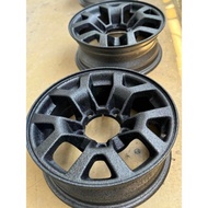 Suzuki Jimny Original Japan Wheel Rim PCD5x139.7 (5x5.5) (JB43 , SJ410, JA22) Raptor Black