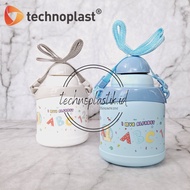 TECHNOPLAST Tiny Treasure Bottle Sport 460Ml | Creative Straw Bottle