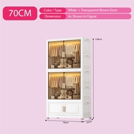 DJ Home Living Foldable Wardrobe Storage Cabinet – Stackable Design for Space-Saving Organization