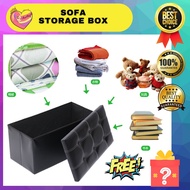 Esthertique Best Foldable Storage Chair, Foldable Storage Sofa, Sofa Storage Box, Sofa Box, Rectangular Sofa, Sofa Storage Box, Storage Stool Sit Sofa Folding Box Chair, Rectangular Storage Stool Sit Adult Sofa Folding Storage Box (Big)