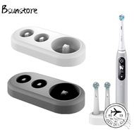 BSUNSTORE Electric Toothbrush Holder, Space Saving Plastic Replacement Stand Base, Creative Easy-to-