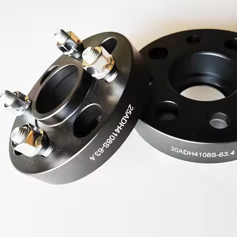 1 pair Wheel Spacer for Ford B-Max | 4x108 CB63.4 +10pc Stud M12x1.5 For Ford Ecosport Focus Sierra