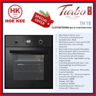 Turbo Incanto TM78 60cm Built-In-Electric Oven