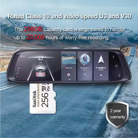 SanDisk microSD Card 32GB microSDHC 64GB 128GB 256GB Memory Card TF Card C10 U1 Full HD 4K For Home 