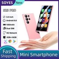 SOYES S23 Pro 4G Mini Smartphone 2GB RAM 16GB ROM Android9.0 Face ID 1950mAh 3.0in Small Mobile Phon