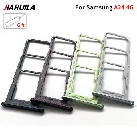 Good For Samsung A24 M13 M14 4G M15 5GMicro Nano SIM Card Holder Tray Slot Holder Adapter Socket