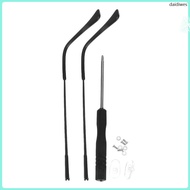 Glasses Eyewear Frame Temple Eyeglasses Arms Legs Parts 13.80X0.40X0.30CM Black  daidiwes