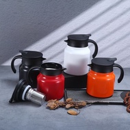 MERAH Tea Pot 1000ML Red/Black - YH1