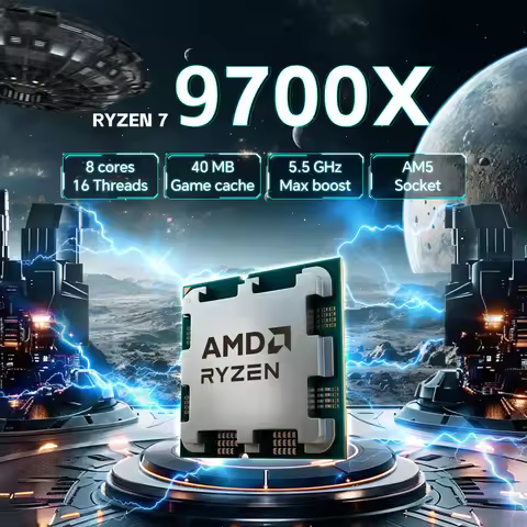 AMD Ryzen 7 9700X 8-Core 16-Thread DDR5 L3=32M 4NM NEW 3.8GHz Socket AM5 Processor 65W R7 9700X but 
