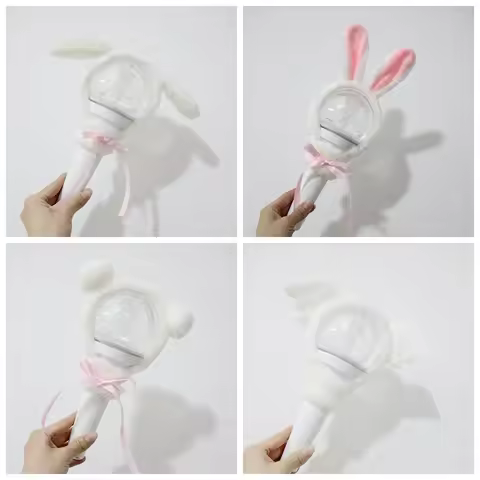 1pcs Kpop Plush Light Cover for Decorate IVE Lightstick High Quality Lamp Cover for Protect IVE Ligh