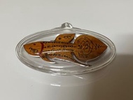 龍婆暖 2554 招財神木鬥魚（手寫符 珍寶模）