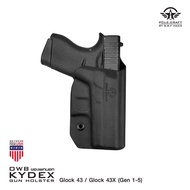 พกนอก Glock 43 Glock 43x Kydex Pole Craft By BBF Make วัสดุแผ่น Kydex นำเข้าจาก USA หนา 2.04 mm.
