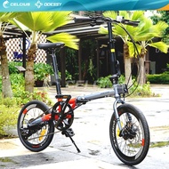 Sepeda Lipat Odessy 16 88 Roxas Frame Alloy - 8 Speed Garansi Original