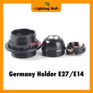 Germany Holder E27 E14 LAMP SHADE HOLDER RING SCREW PLASTIC/LAMPU HOLDER E27/E14