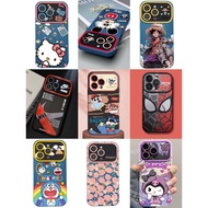 OPPO A18 A58 A76 A96 A78 A98 REALME 9i C51 C53 Big Window Cute Cartoon Soft Silicone Back Cover Case
