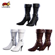 LAHOMIA BJD Black Boots Fashion Costume Accs DIY Outfits 1/6 Female Figure Combat Boots for 1/6 BJD 