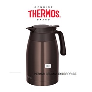 Thermos Brand 1500ml 1.5 Liter Thermos 1.5L Modern Carafe TTB-1500(SBK/DBW)
