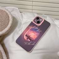 IPhone case content "City Is Big, I'm Small" square case iphone 11promax 8plus 7plus 13Pro 12Pro X X