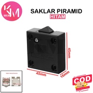 Saklar Piramid 202 Lampu Pintu Lemari Geser Wardrobe Switch Saklar Pyramid Sakelar Lampu Pintu Lemar